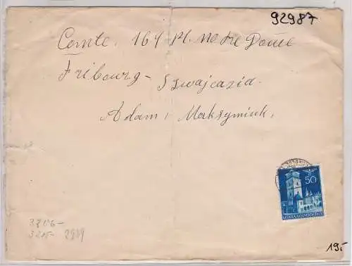 GG: Lettre plus grande en Suisse, censure