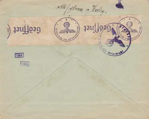 GG: Lettre de Varsovie en Suisse/Censur