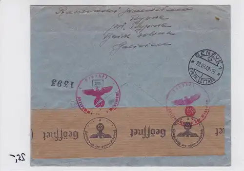 GG:Rescription, Stryj vers Genève/Zensur