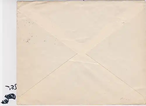 GG: Brief mit TAXE an Rotes Kreuz- Zentrale/Schweiz