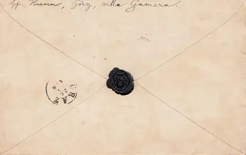 Autriche: Lettre pour Graz, Min. 38II, 2x