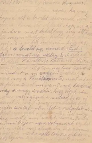 Österreich: 1915: Postkarte als Einschreiben von Bielitz-Express