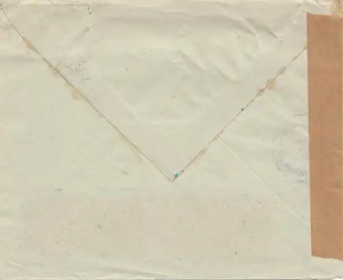 Portugal: 1953 Lisboa - Censure, Perfin