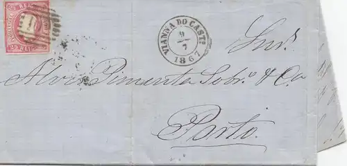 Portugal: 1867 Vianna Do Cast à Porto