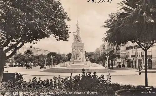 Portugal: 1937: Ansichtskarte Lisboa nach Karlsruhe