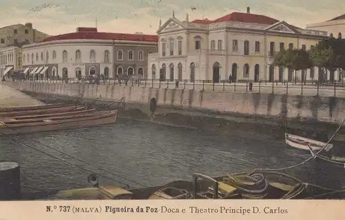 Portugal: 1908: Ansichtskarte Figueira da Foz