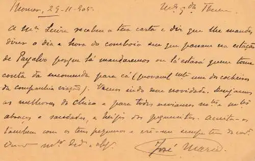 Portugal: 1905: Tout ce que Thomar a à dire