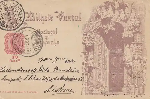 Portugal: 1898: Seccao nach Lisboa