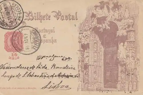 Portugal: 1898: Seccao vers Lisboa