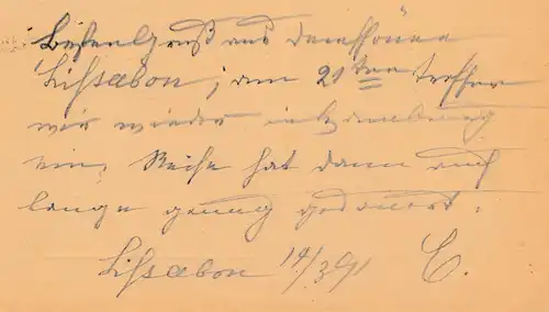 Portugal: 1891: Ça va de Lisboa à l'île d'Alsen