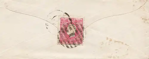 Portugal: 1870: Brief aus Lisboa
