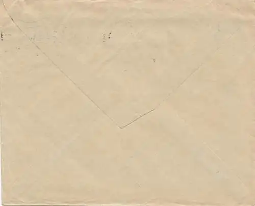 Portugal: 1947: Lettre de Lisboa à Hambourg