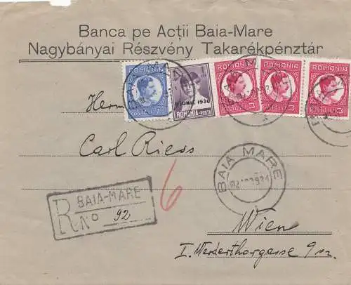 Rumänien: 1931: Baia Mare nach Wien