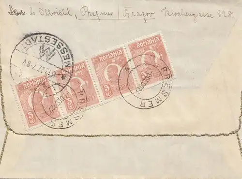 Rumänien: 1927: Presmer nach Leipzig