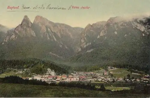 Roumanie: 1911: Carte de vue de Busteni vers Wroclaw