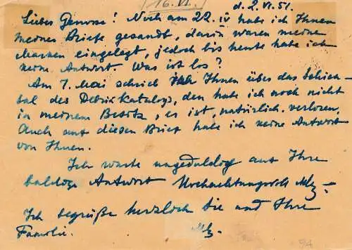 Russie: 1951: Tout ce qui est arrivé à Leipzig