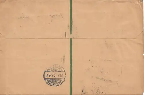 Russie: 1912: Lettre recommandée de Moscou à Dresde