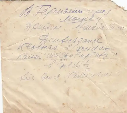 Russie: lettre rare........ ...