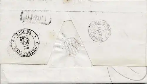 Russie: 1862: Pruse nac Paris