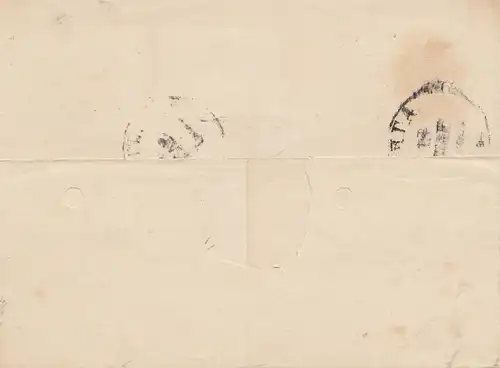 Russie: 1860: Lettre à Puen