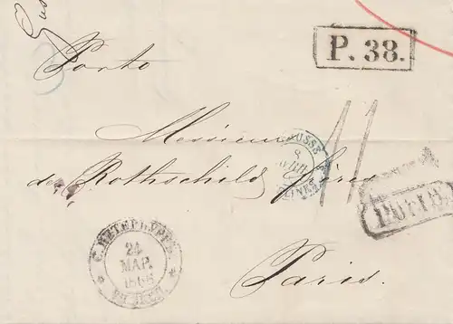 Russland: Brief nach Paris 1866
