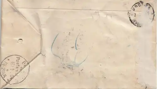 Russie: 1901: Lettre recommandé Moscou à Berlin