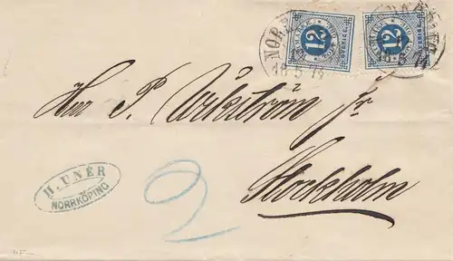 Schweden: 1874: Norrköping nach Stockholm