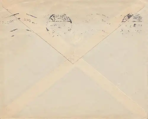 Suède: 1929: Göteborg vers Brême