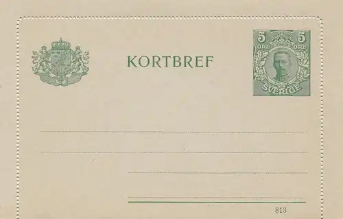Schweden: Kortbref K9