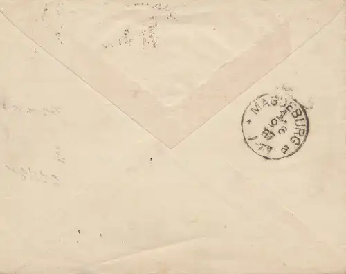 Schweden: 1887: Stockholm nach Magdeburg