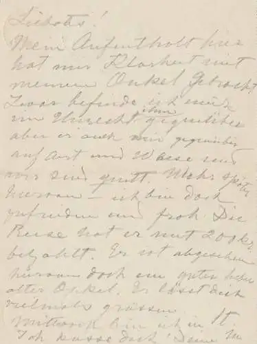 Suède: 1894: Cortbref vers Ilsenburg