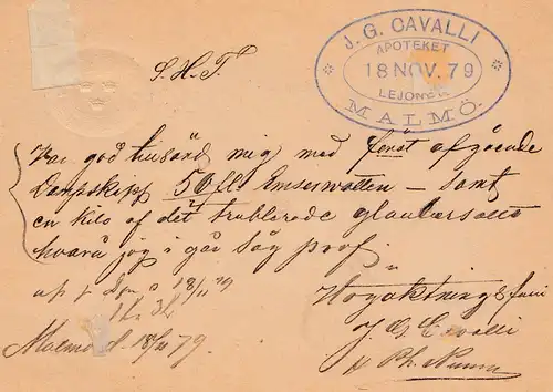 Suède: 1879: Tout Malmö après Copenhague