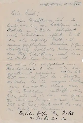 Suède: 1943: Tout à fait après Berlin