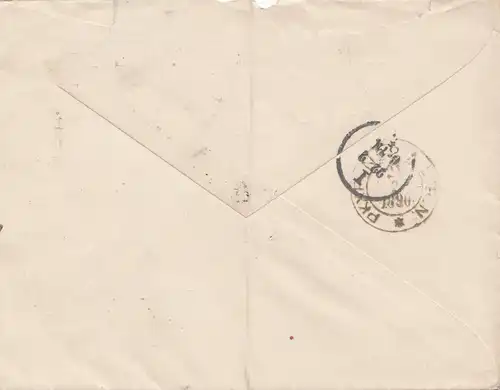 Suède: 1890: SAndvike vers Leipzig