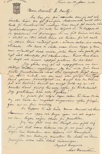 Suède: 1934: Tranasbaden vers Dresde