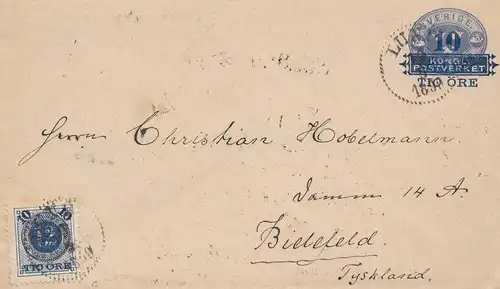 Schweden: 1890: Lund nach Bielefeld