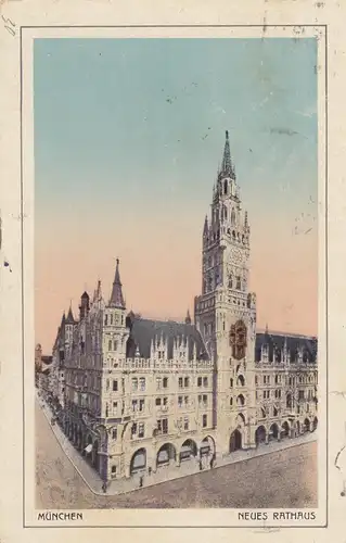 Suède: 1924: AK Munich après Malmö, supplément