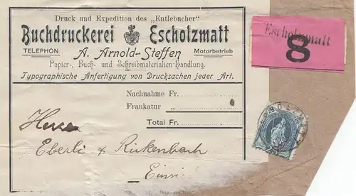 Schweiz: Buchdruckerei Escholzmatt, Adressteil