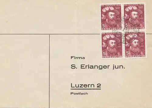 Suisse: 1950: Olten vers Lucerne