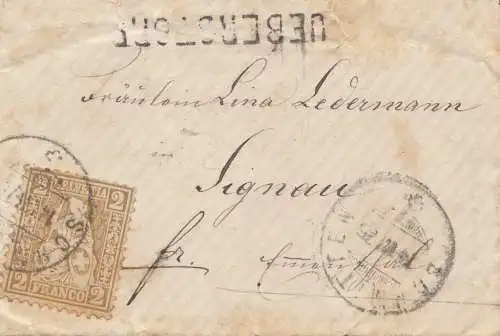 Schweiz: 1875: Ueberstorf