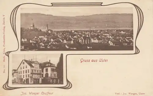 Schweiz: Ansichtskarte Uster