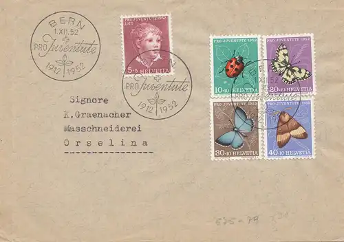 Schweiz: 1952: Bern FDC