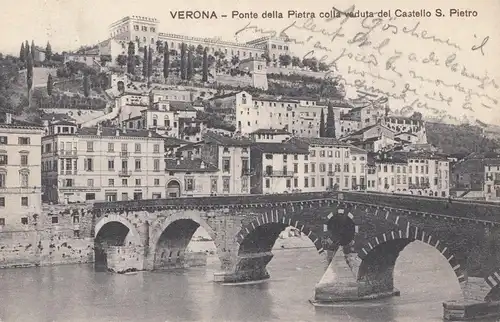 Suisse: 1908: Carte de vue Vérone de Lucerne à Bruxelles