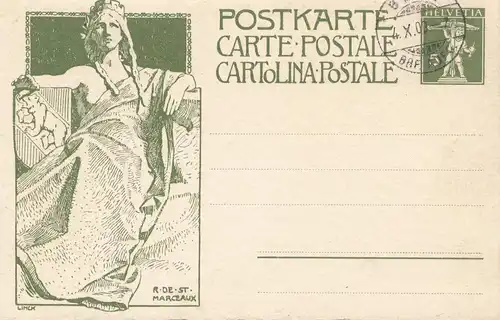 Suisse: Tout ce qui est en jeu est P38b, Berne 1909