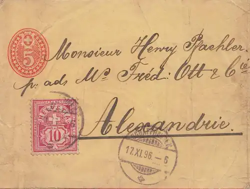 Suisse: Toute l'affaire 1896: Après Alexandrie