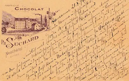 Suisse: Toute l'affaire 1894: Lausanne vers Celle