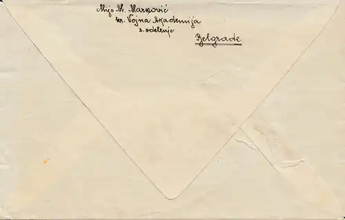 Serbie: 19xx: Lettre à Graz, censure