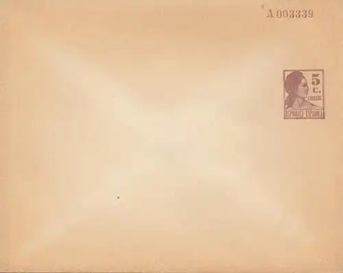 Espagne: Lettre entière........ ...