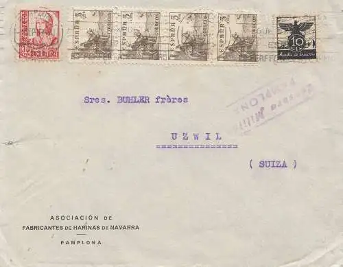 Espagne: 1937: Pamplona vers Uzwil
