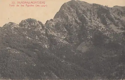 Espagne: Carte de Barcelone pour Barcelone. .